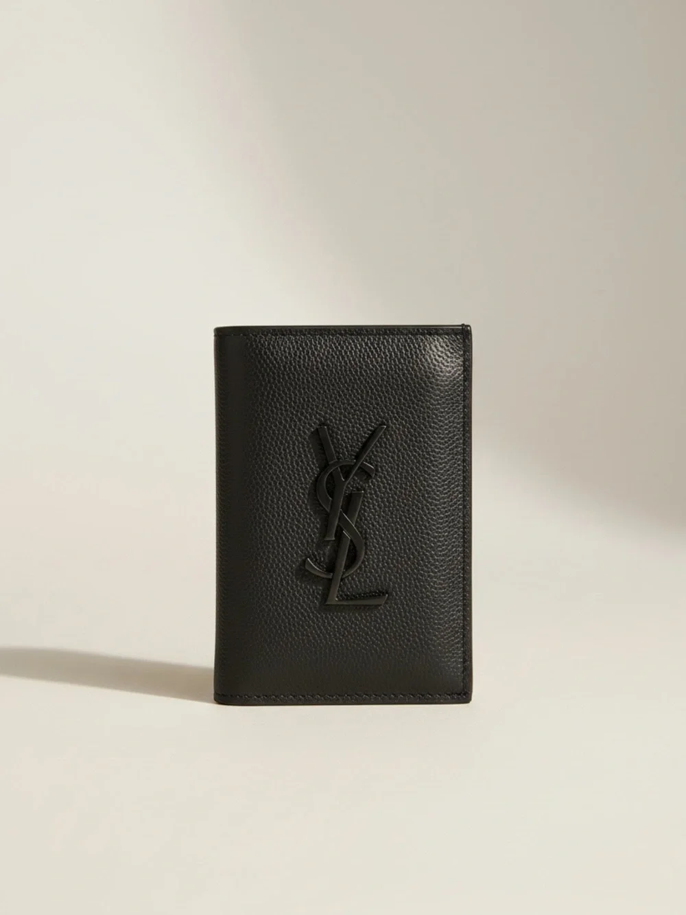 Saint Laurent YSL | Cassandre Credit Card Wallet | Black